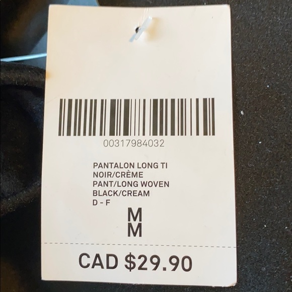 Black Velvet Wide-leg Striped Pants - Picture 6 of 6